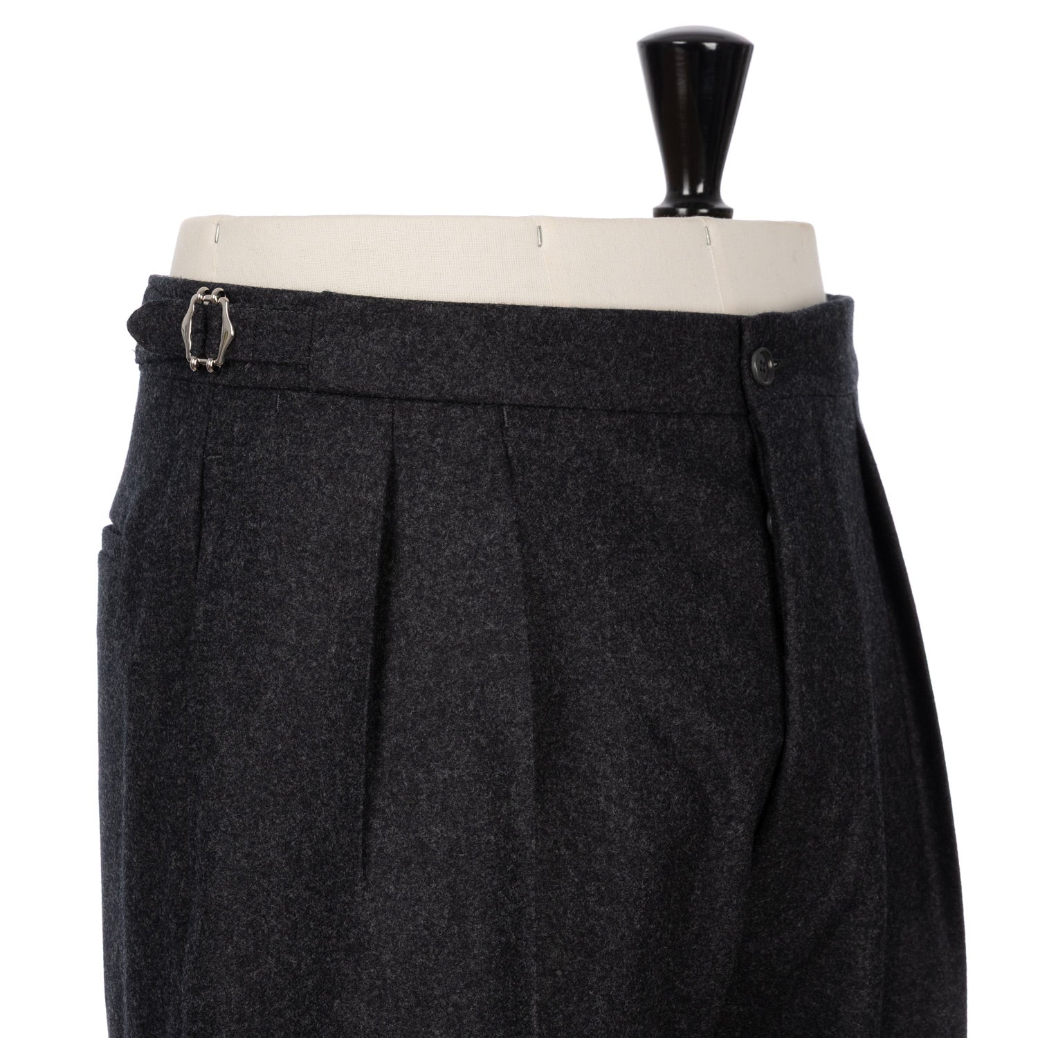 Hose "Lo Stile di Totò" aus reiner Wolle von Drago - Handarbeit